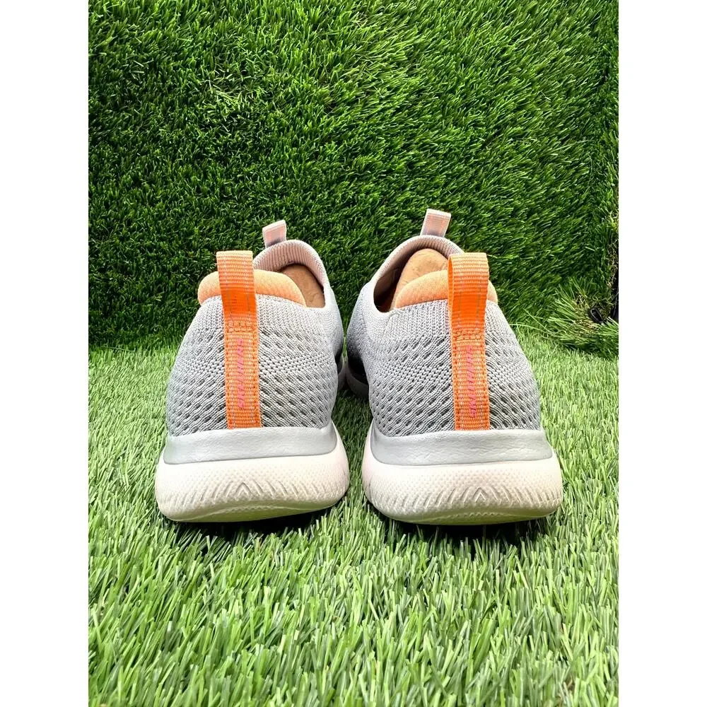 Skechers Summits 150116W-GYMT Athletic Sneaker Womens 8 Gray Knit Sports Jogging